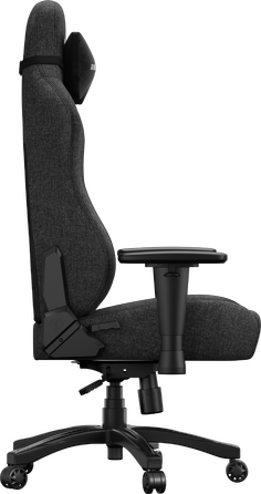 Крісло геймерське ігрове Anda Seat Phantom 4 L до 90 кг Black Fabric (AD18YSD-72-B-F-B01)