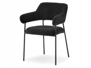 Стілець Mebel-Partner, оббивка тканина, чорний, 1 шт.