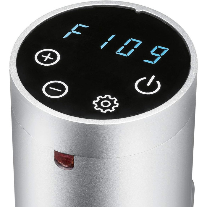 ProfiCook® Sous Vide Garer PC-SV 1159: Су-від прилад з Wi-Fi, 1000 Вт, діапазон температур 0-90°C, автоматичні програми, корпус з алюмінію, LED дисплей, функція автоматичного вимкнення