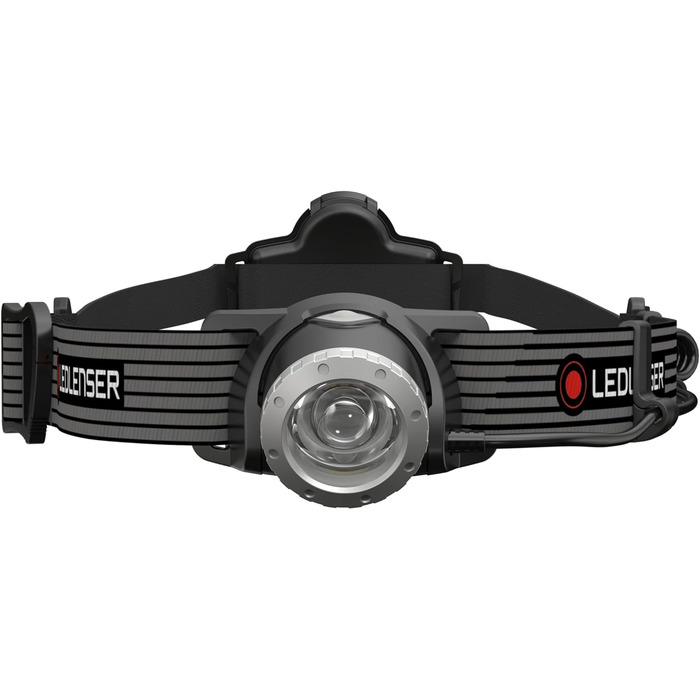 Налобний ліхтар Ledlenser H7 SE LED 300 Люмен, 160 м, з фокусуванням, заднім підсвічуванням, батареями та USB-кабелем