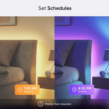 Nanoleaf String Lights Outdoor IP44 | 25 метрів, 300 LED, 18W, 220-240VAC, EU | Рядок світлодіодів для декорування