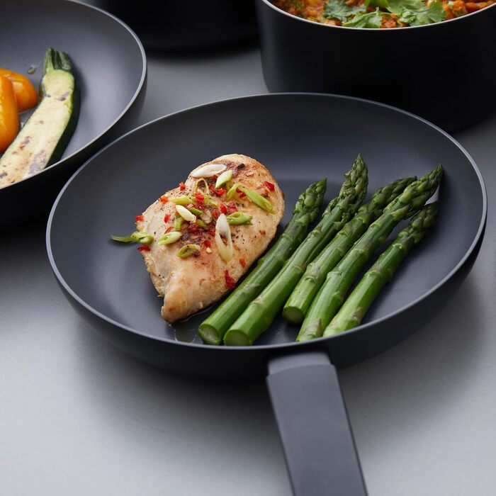 Набір сковорідок Russell Hobbs COMBO-8694 Shield 5 предметів (20/24/28 см) з антипригарним покриттям для індукційних плит