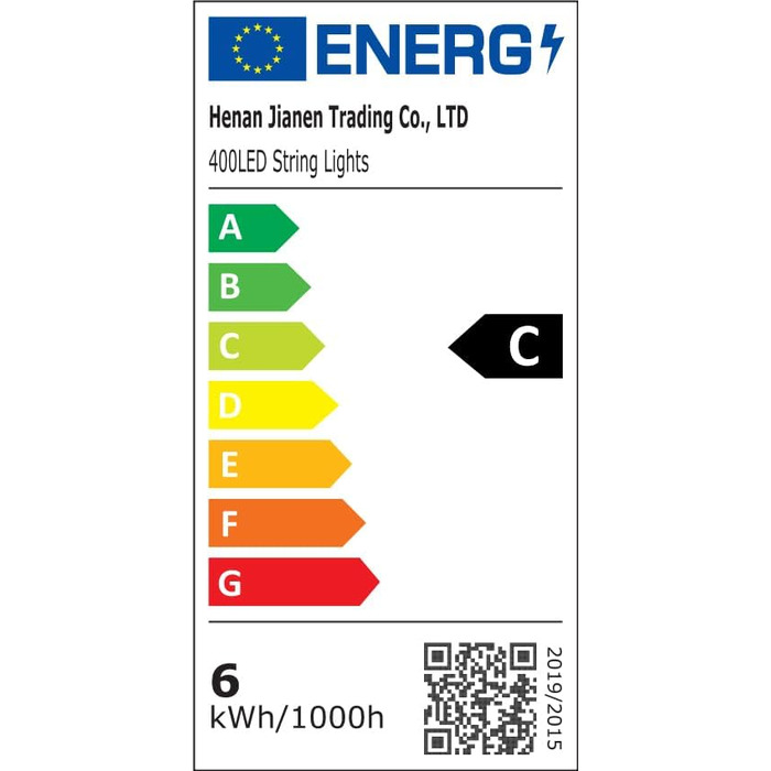 EASTERNSTAR Льодогенератор світлодіодна гірлянда мідний дріт 20м, 200 LED, EU штекер, 8 режимів, водонепроникна, для декору інтер'єру, екстер'єру, саду, вечірки, Різдва, освітлення, тепле біле світло