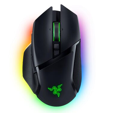 Бездротова ігрова миша Razer Basilisk V3 Pro з оптичним сенсором Focus Pro 30K, колесом HyperScroll та RGB-підсвіткою Chroma, чорна