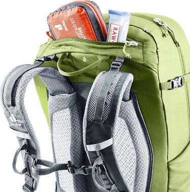 Рюкзак для чоловіків Deuter Trail Pro 33 л для альпінізму та туризму, meadow-graphite