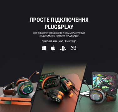 Гарнітура Fifine RGB H6P